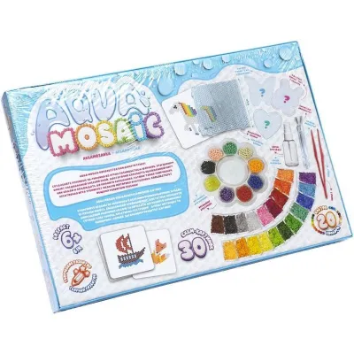 Аквамозаика детская Danko Toys Aqua Mosaic креативное творчество большой набор