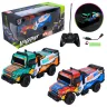 Гоночный грузовик на радиоуправлении XHX TOYS 22 см с аккумулятором и светящимся корпусом