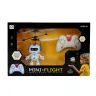 Літаючий робот на радіокеруванні Star Toys 16см запускалка з сенсорним керуванням і підсвічуванням