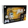 Літаючий робот на радіокеруванні Star Toys 16см запускалка з сенсорним керуванням і підсвічуванням
