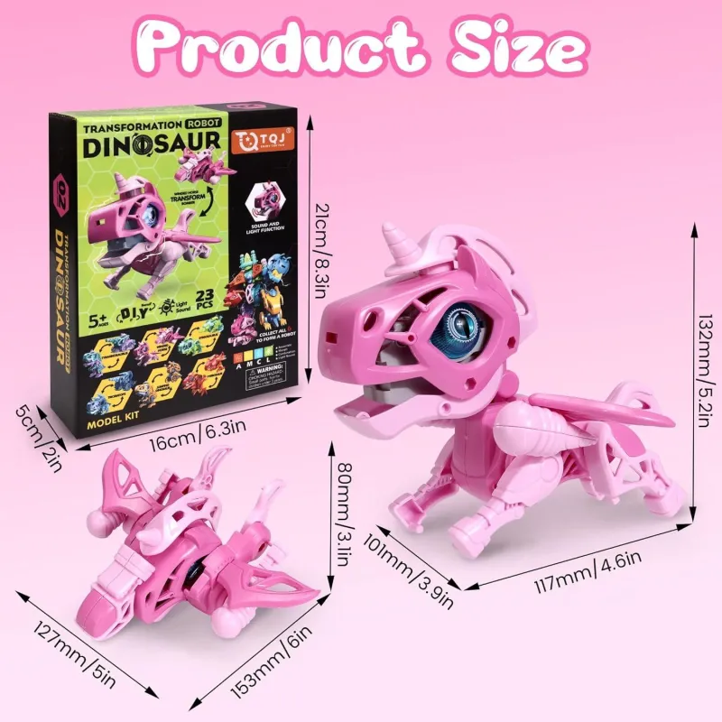 Трансформер Star Toys Єдиноріг-Бомбардувальник світло, звук ECXP2303-B