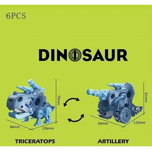 Трансформер Star Toys Трицератопс-Гармата світло, звук ECXP2303-D