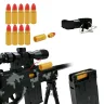Снайперська гвинтівка Star Toys 75см AWM 10 м'яких гільз, підставка, знімний магазин, ремінь