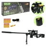 Снайперська гвинтівка Star Toys 75см AWM 10 м'яких гільз, підставка, знімний магазин, ремінь