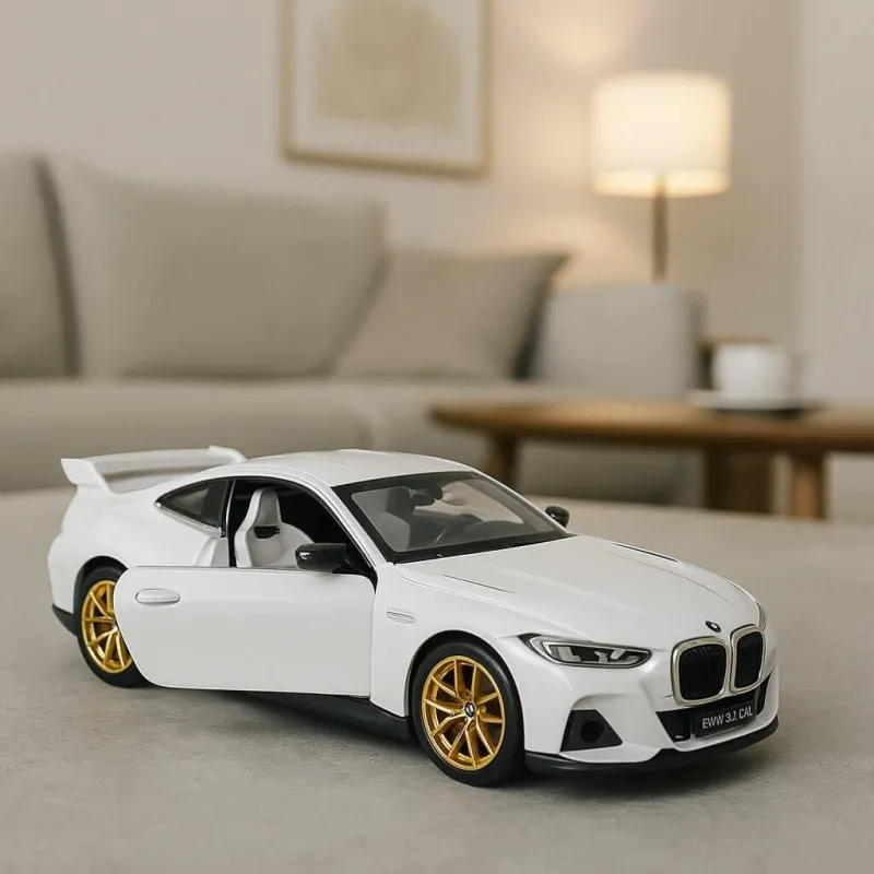 Іграшка машина мет. АВТОПРОМ арт. 68732 1:34 "BMW 3.0 CSL",батар, світло,звук,відкр.двері