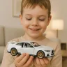 Іграшка машина мет. АВТОПРОМ арт. 68732 1:34 "BMW 3.0 CSL",батар, світло,звук,відкр.двері