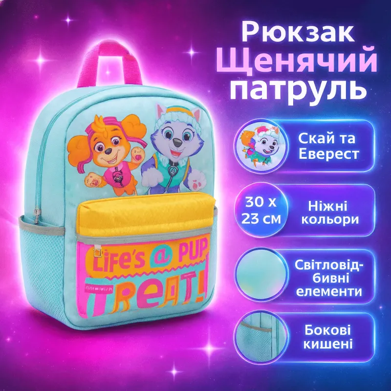 Рюкзак ToyCloud Щенячий патруль: Скай та Еверест PL82316