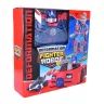 Робот-трансформер Star Toys паркинг с 4 машинками-динозаврами, катапультой, оружием и снарядом