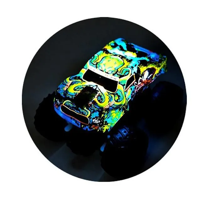 Гоночний джип на радіокеруванні XHX Toys 1:20 позашляховик з акумулятором, гумовими колесами та світлом