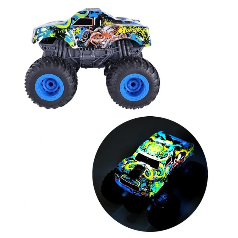 Гоночний джип на радіокеруванні XHX Toys 1:20 позашляховик з акумулятором, гумовими колесами та світлом