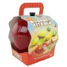 Продукти арт. 108-16A (36шт/2) набір овочі, фрукти, у яблуці короб. 20*20*22см