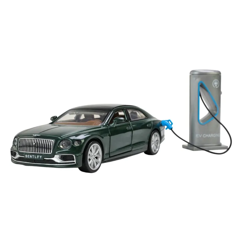 Машина (електро) мет. АВТОПРОМ арт. 68718G (32шт) 1:38 "Bentley Flying Spur Hybrid", батар., світло,