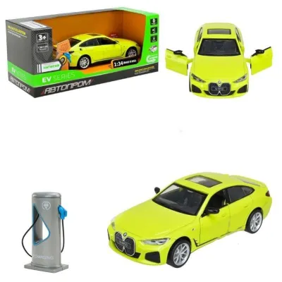 Машина (електро) мет. АВТОПРОМ арт. 68714 (32шт ) 3кольори 1:34 "BMW I4 M50",
