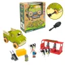 Ігровий набір арт. 8835 (60шт/2) заправка, машина, інструменти, аксесуари у короб.18, 8*8, 8*22, 5см