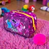 Косметичка для девочки Kids Hits 19см My Little Pony с пушистым брелком, на молнии