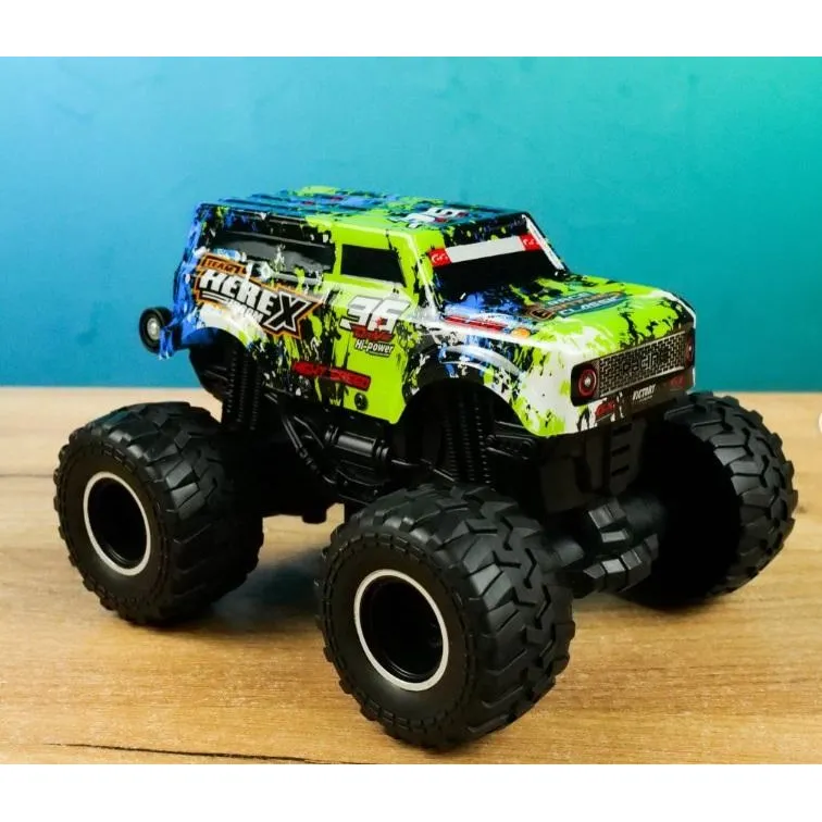 Джип іграшковий Strong X Монстр-трак XHX Toys 19см звук двигуна, LED-підсвічування корпусу, на батарейках