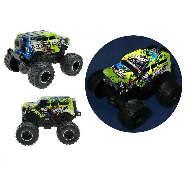 Джип іграшковий Strong X Монстр-трак XHX Toys 19см звук двигуна, LED-підсвічування корпусу, на батарейках