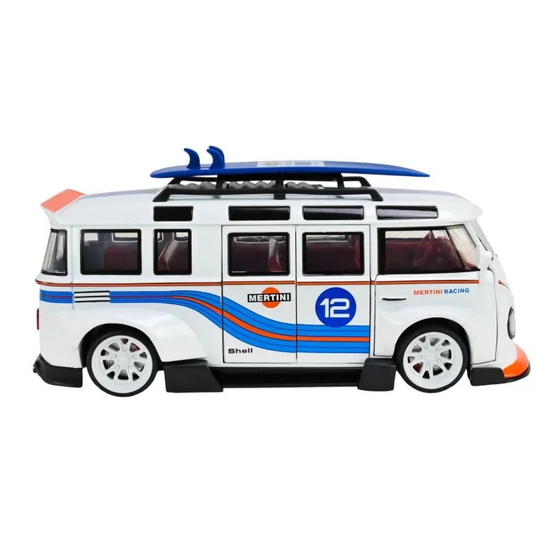 Машина мет. АВТОПРОМ арт. AP74242 (24шт/2) 1:32 Volkswagen t1 bus