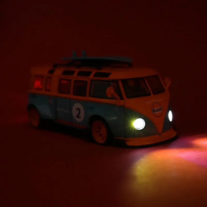 Машина мет. АВТОПРОМ арт. AP74242 (24шт/2) 1:32 Volkswagen t1 bus