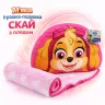М'яка іграшка з пледом Paw Patrol арт. KH70/002L (8шт) подушка 44*29*7см плед 118*80см світиться в темряві