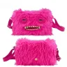 Фуглер плюшевая сумка через плечо Fuggler Ugly Tooth Monster мягкий Зубастый розовый монстр с глазами