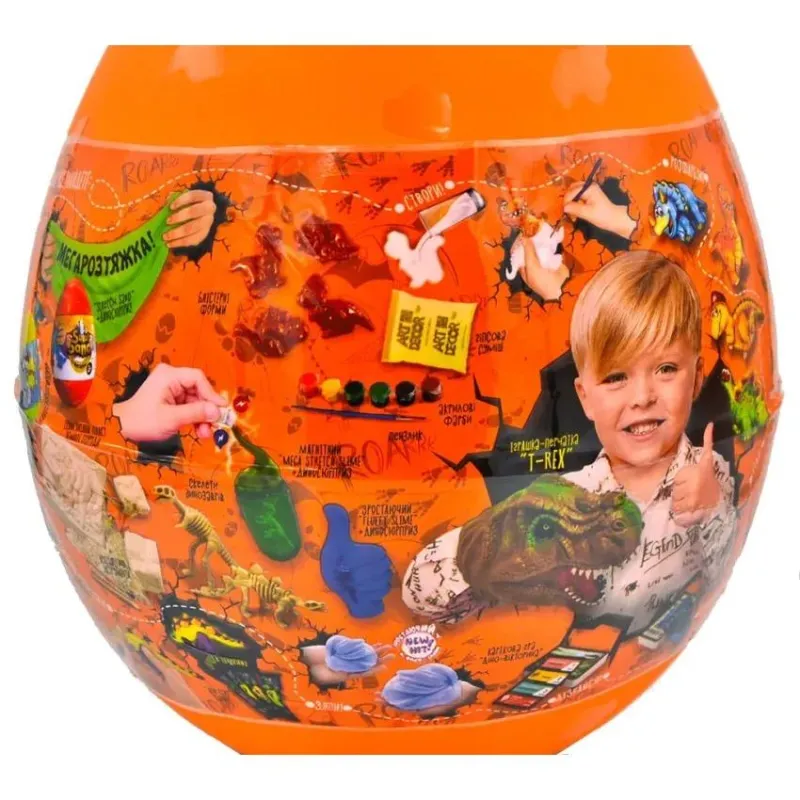 Креативна творчість "Dino WOW Box" укр/рос (2) Danko Toys