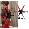 Игровой набор Ниндзя Ninja Set 2 меча, 2 кинжала, сюрикены-звездочки, плечевой чехол-держатель оружия