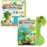 Книга интерактивная Виммельбух Дино Wtoys 19 тем, украинский язык, сенсорные кнопки, ручка пиши-стирай