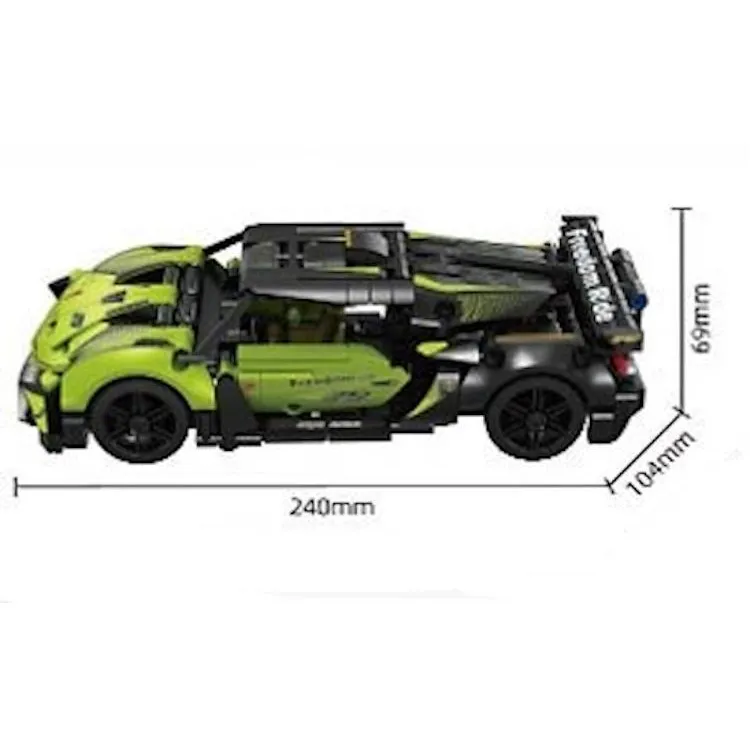 Конструктор. арт. 715322 (24шт) 467дет. Techniacue короб. 40,5*27,5*6,8см