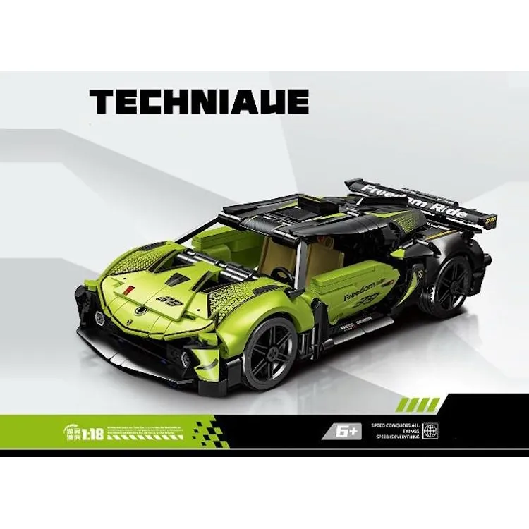 Конструктор. арт. 715322 (24шт) 467дет. Techniacue короб. 40,5*27,5*6,8см