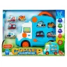 Іграшковий автобус-сортер Wtoys 66648 — музичний мандрівник з українським озвучуванням, підсвічуванням і машинками