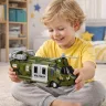 Іграшковий військовий гелікоптер WY641A зелений 1:16 — світло, звук, рухомі деталі, 27 см