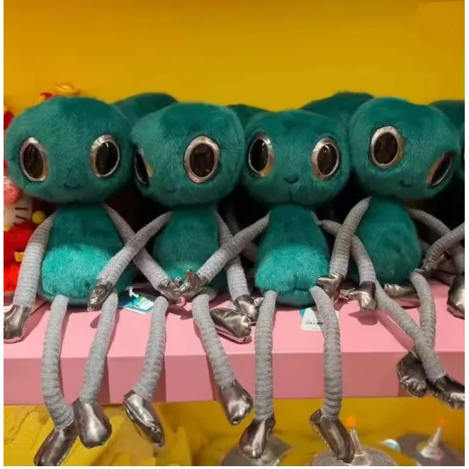 Пришелец Зиллан мягкая игрушка Jellycats Zyllan Alien 33см зеленый инопланетянин з длинными руками и нагами space series