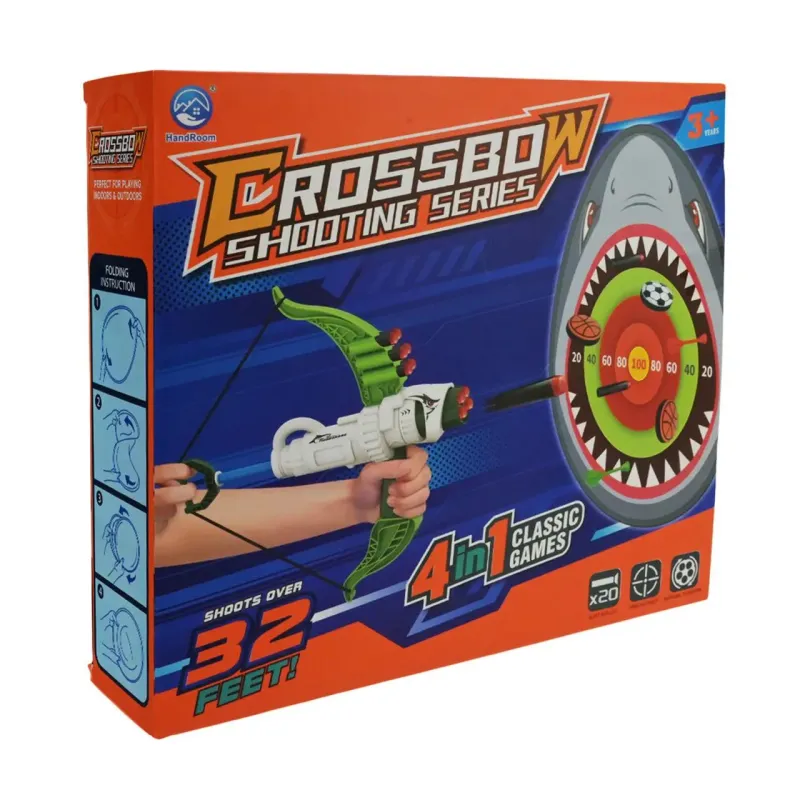 Арбалет бластер с мишенью Crossbow 