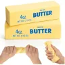 Вершкове масло сквіш 13см Butter іграшка-антистрес шматок вершкового масла, батер-сквіш