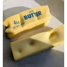 Вершкове масло сквіш 13см Butter іграшка-антистрес шматок вершкового масла, батер-сквіш