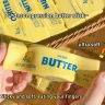 Вершкове масло сквіш 13см Butter іграшка-антистрес шматок вершкового масла, батер-сквіш