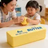 Вершкове масло сквіш 13см Butter іграшка-антистрес шматок вершкового масла, батер-сквіш