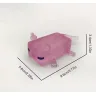 Сквіш Аксолотль іграшка-антистрес рожевий аксолотль 9,6 см з лапками, Axolotl іграшка для стискання