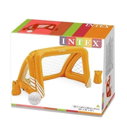 Надувні ворота Intex з м'ячем