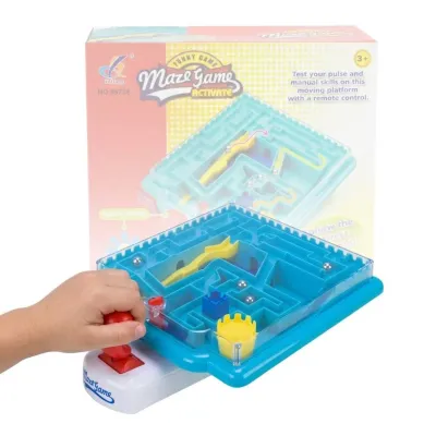 Головоломка лабиринт Maze Game развивающая 3D игра 25см платформа с шариком на управлении