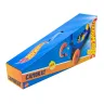 Дитячий самокат Hot Wheels "Країни іграшок" 56 см чотириколісний синій для хлопчика з підсвічуванням коліс та керованим кермом