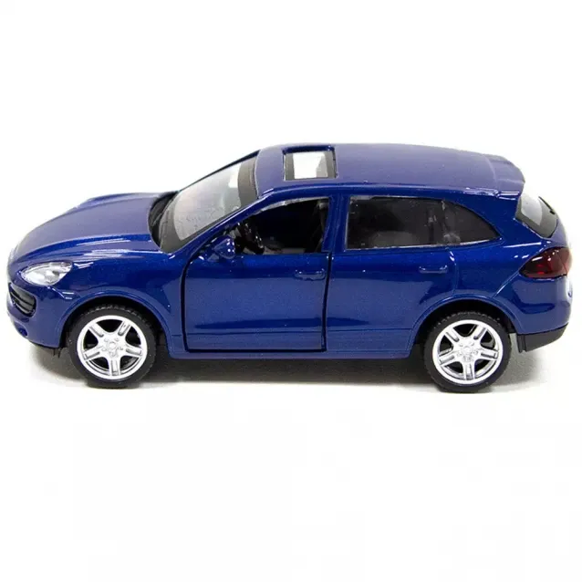 Автомодель Porsche Cayenne S TechnoDrive інерційна металева синя 1:43 двері відчиняються
