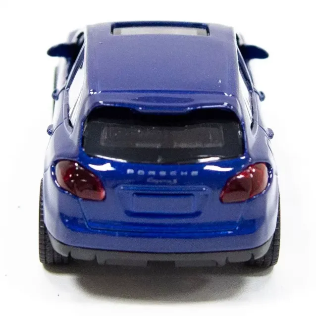 Автомодель Porsche Cayenne S TechnoDrive інерційна металева синя 1:43 двері відчиняються