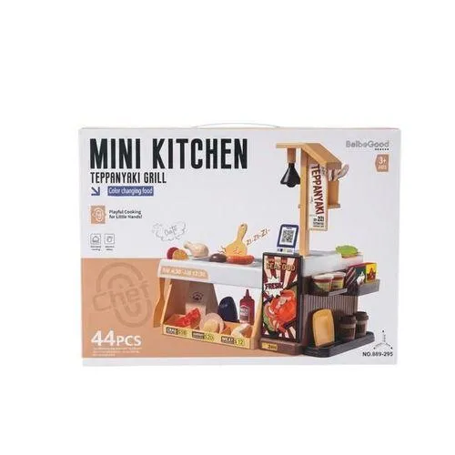 Кухня набір арт. 889-295 (24шт/2) гриль, продукти, аксес короб. 26*8*34 см