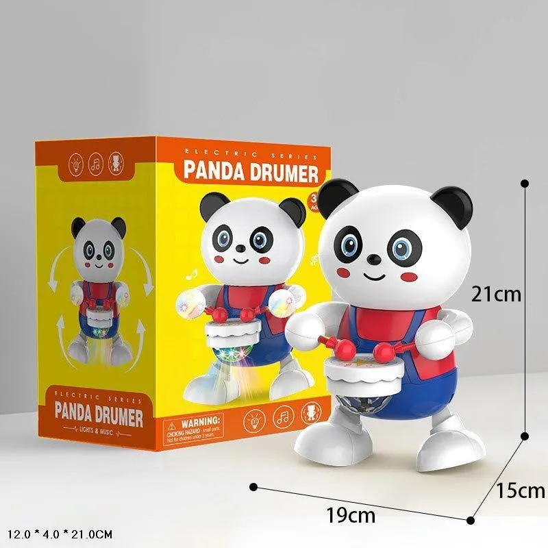 Музична іграшка танцює Panda Drumer іграшкова Панда барабанщик 
