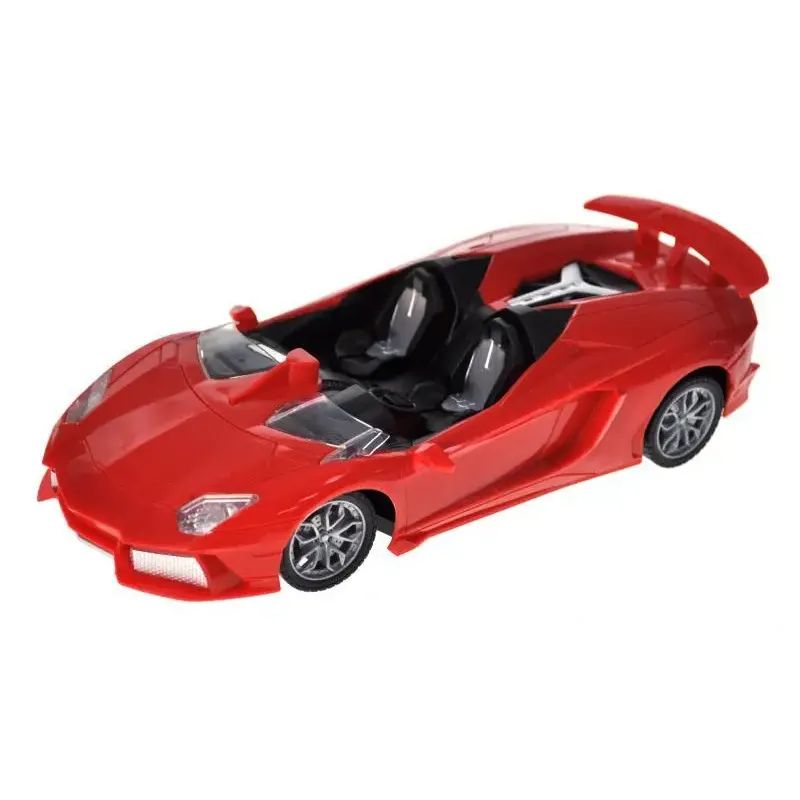 Радиоуправляемая машина YG Toys с пультом на батарейках в коробке 31,5 см красная