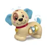 Интерактивный щенок Kids Hits 20 см игрушечная собачка с сенсором, звуками и подсветкой лает, поет, двигается