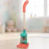 Дитячий іграшковий пилосос CLEANING механічний принцип роботи 50см іграшка каталка з ручкою