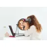 Дитячий ігровий набір перукаря Deluxe Styling Set з феном, праскою для волосся та аксесуарами 6 предметів